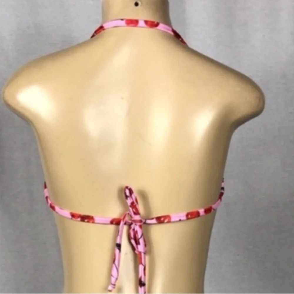 Zuliana Size Small Cherry Print Bandana Style Top. New With Tags.